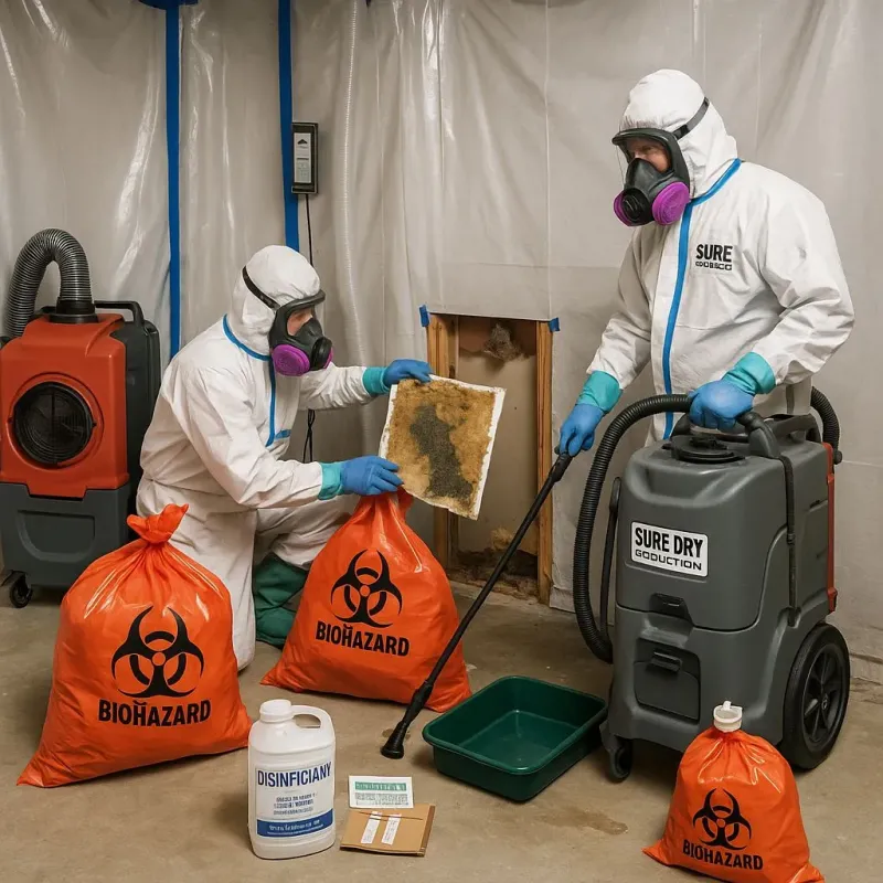 Contaminated Water Handling Protocols process in Asheboro, NC