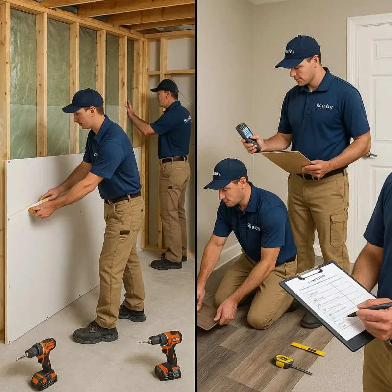 Repairs and Reconstruction process in Asheboro, NC